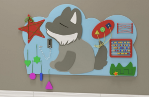 Бизиборд «Волк» - fgospostavki.ru - Дмитров