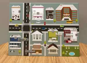 Настенная панель «Городские улицы» - fgospostavki.ru - Дмитров