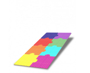 Настенная панель «Разноцветные пазлы» - fgospostavki.ru - Дмитров