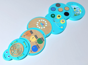 Развивающая панель «Гусеница» - fgospostavki.ru - Дмитров