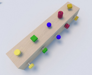 Развивающая панель «Винтовые цветочки » - fgospostavki.ru - Дмитров