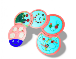 Тактильно-развивающая панель «Гусеница» - fgospostavki.ru - Дмитров