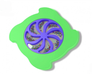 Тактильно-развивающая панель «Вращение радуги» - fgospostavki.ru - Дмитров