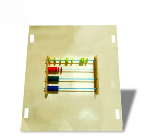 Тактильно-развивающая панель «Цветные счеты» - fgospostavki.ru - Дмитров