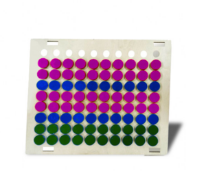 Тактильно-развивающая панель «Цветные фигурки» - fgospostavki.ru - Дмитров