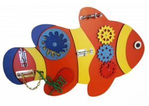 Бизиборд «Оранжевая рыбка» - fgospostavki.ru - Дмитров