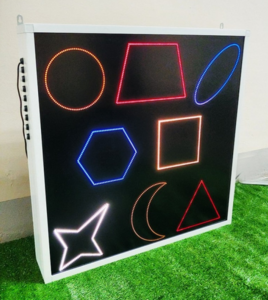 Панель интерактивная со светящимися цветными фигурами - fgospostavki.ru - Дмитров