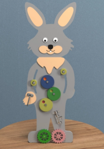 Бизиборд «Пасхальный кролик» - fgospostavki.ru - Дмитров