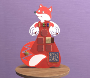 Бизиборд «Лисичка-сестричка» - fgospostavki.ru - Дмитров