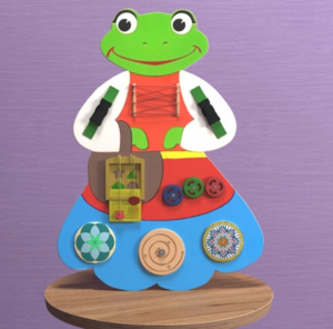 Бизиборд «Лягушка» - fgospostavki.ru - Дмитров