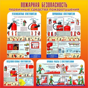 Стенд "Пожарная безопасность" Вариант 2 - fgospostavki.ru - Дмитров