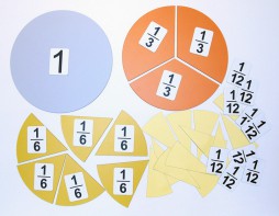 Набор магнитных карточек "Доли и дроби - 3" - fgospostavki.ru - Дмитров