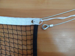 Сетка для бадминтона с тросом (1,5 миллиметра) - fgospostavki.ru - Дмитров