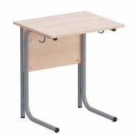 Стол ученический одноместный на круглой трубе - fgospostavki.ru - Дмитров