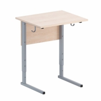 Стол ученический одноместный регулируемый (труба прямоугольная) - fgospostavki.ru - Дмитров