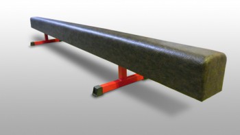 Бревно гимнастическое напольное, мягкое на металлических опорах (3м) - fgospostavki.ru - Дмитров