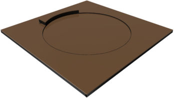 Обруч с сегментом для толкания ядра - fgospostavki.ru - Дмитров