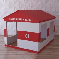 Детский игровой домик «Пожарная служба» - fgospostavki.ru - Дмитров