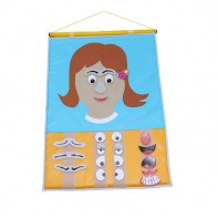 Дидактическая панно "Девочка" - fgospostavki.ru - Дмитров