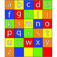 Тематическое поле-маршрутизатор «Английский алфавит» для мини-робота Bee-Bot/Blue-Bot - fgospostavki.ru - Дмитров