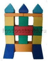 Мягкий модуль-конструктор "Башня" (17 элементов) - fgospostavki.ru - Дмитров