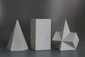 Набор гипсовых геометрических тел (15 штук) - fgospostavki.ru - Дмитров