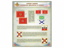 Стенд "Боевое знамя. Символы доблести и славы" - fgospostavki.ru - Дмитров