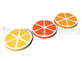 Мат "Дольки апельсина, грейпфрута" - fgospostavki.ru - Дмитров