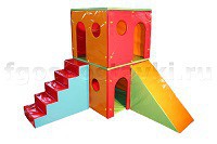 Домик игровой двухэтажный (комплект) - fgospostavki.ru - Дмитров