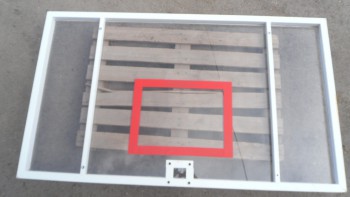 Щит баскетбольный тренировочный из поликарбоната (1200х900 мм) - fgospostavki.ru - Дмитров