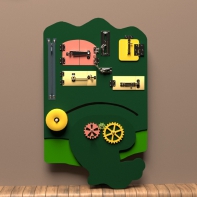 Бизиборд «Зелёная лапа» - fgospostavki.ru - Дмитров