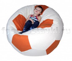 Кресло "Футбольный мяч" с гранулами с чехлом из жаккарда - fgospostavki.ru - Дмитров