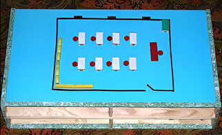 Магнитный набор для реабилитации "Ориентир" (для слепых и слабовидящих детей) - fgospostavki.ru - Дмитров