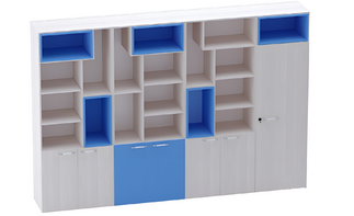 Комплект шкафов Smarty  для кабинета - fgospostavki.ru - Дмитров