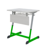 Парта NOMAD одноместная регулируемая по высоте - fgospostavki.ru - Дмитров