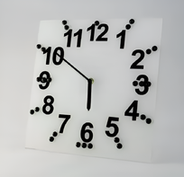 Часы тактильные настольные с крупными цифрами - fgospostavki.ru - Дмитров