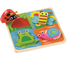 Тактильные пазлы "Лужок" - fgospostavki.ru - Дмитров