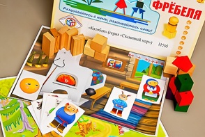 Игровой набор Фребеля "Колобок" (серия "Сказочный мир". Выпуск 1) - fgospostavki.ru - Дмитров
