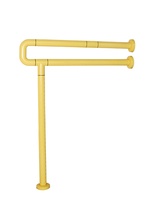 Желтый поручень напольно-настенный с антибактериальным покрытием - fgospostavki.ru - Дмитров