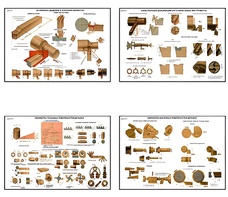 Плакаты ПРОФТЕХ "Основы токарной обработки металла" (20 пл, винил, 70х100) - fgospostavki.ru - Дмитров