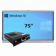 Интерактивная панель 75" (встроенный ПК, Win10) - fgospostavki.ru - Дмитров