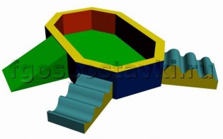 Манеж 180х120х30 см  (с приставными элементами) - fgospostavki.ru - Дмитров