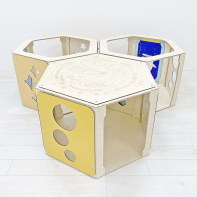 Модульные игровые домики «Сотикум» (3 модуля) - fgospostavki.ru - Дмитров