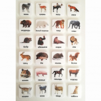 Набор карточек "ЖИВОТНЫЕ" - fgospostavki.ru - Дмитров