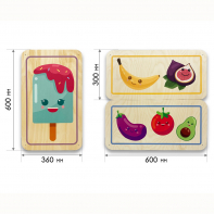 Набор стеновых панелей «Милая еда - Радуга вкуса» - fgospostavki.ru - Дмитров