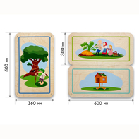 Набор стеновых панелей «Мир сказки - У Лукоморья» - fgospostavki.ru - Дмитров