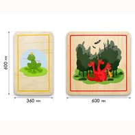 Набор стеновых панелей «Мир сказки - Волшебные герои» - fgospostavki.ru - Дмитров