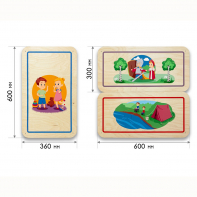 Набор стеновых панелей «Мои увлечения - Любимые занятия» - fgospostavki.ru - Дмитров