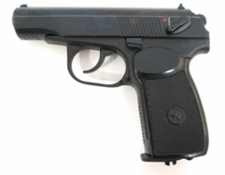 Массогабаритный лазерный макет пистолет Макарова ПМ со встроенным лазерным модулем и аккумуляторной батареей - fgospostavki.ru - Дмитров