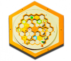 Бизиборд «Пчелиные соты №2» - fgospostavki.ru - Дмитров